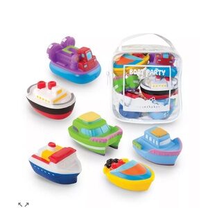 NWT Elephant Baby Party Squirties Bath Toys - Ages 6 Months+